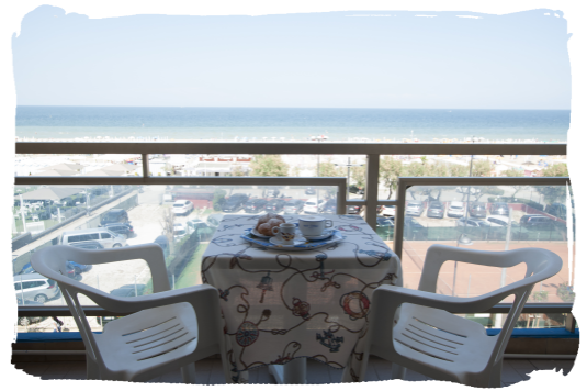 Camere Riccione 2 stelle vista mare