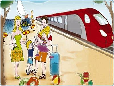 Riccione Offerta al mare in treno